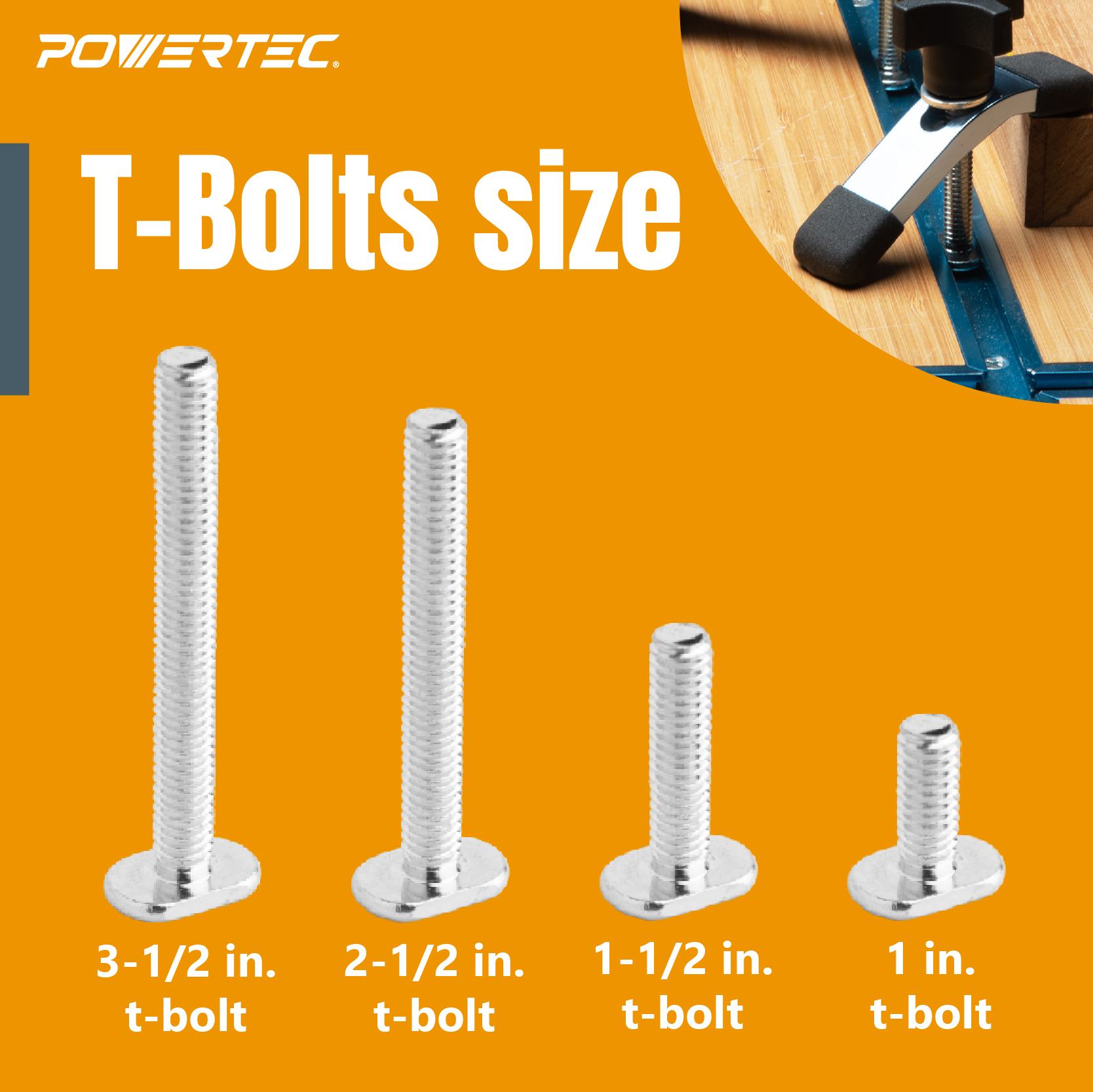 T-Bolt Kit for T Track 5/16