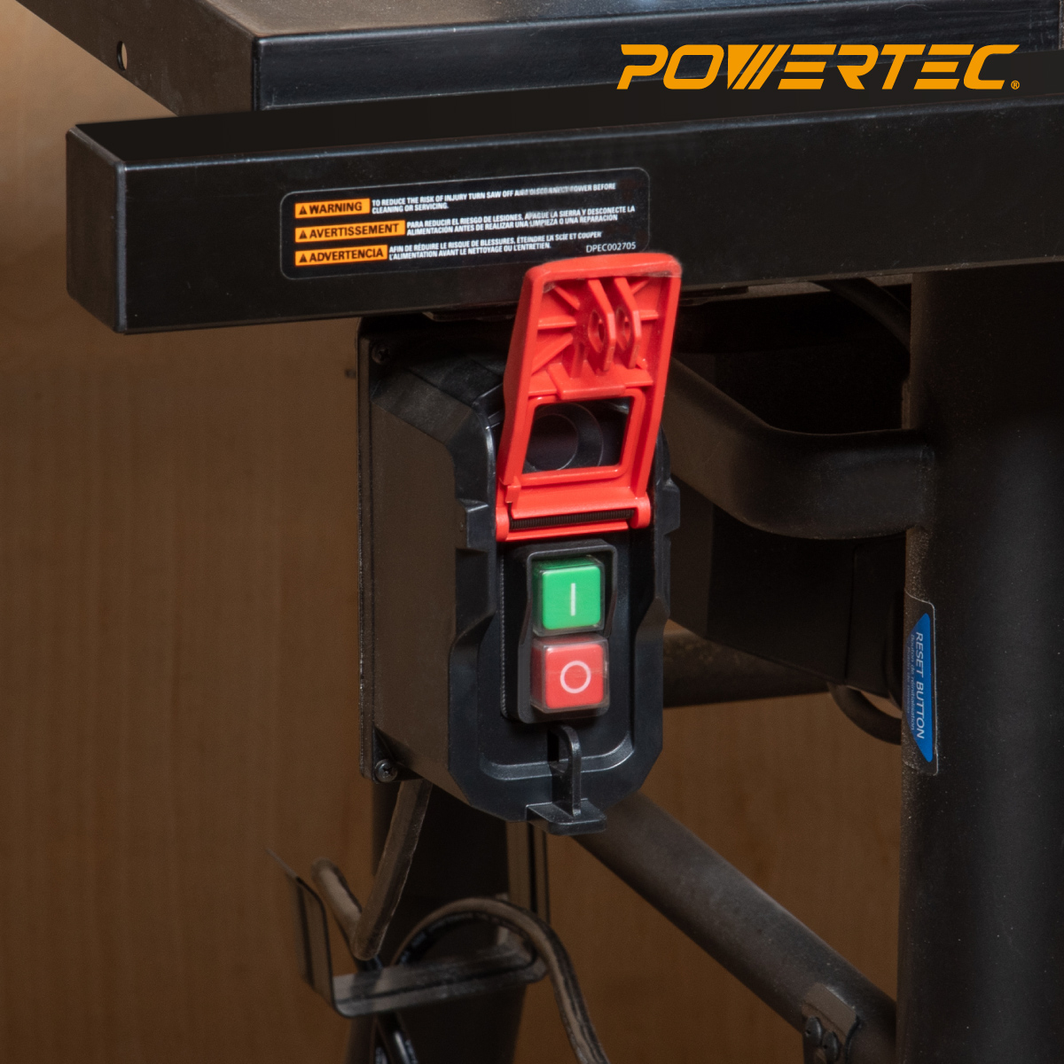 Magnetic On-Off Table Saw Safety Switch with Overload Protection, 120V ...