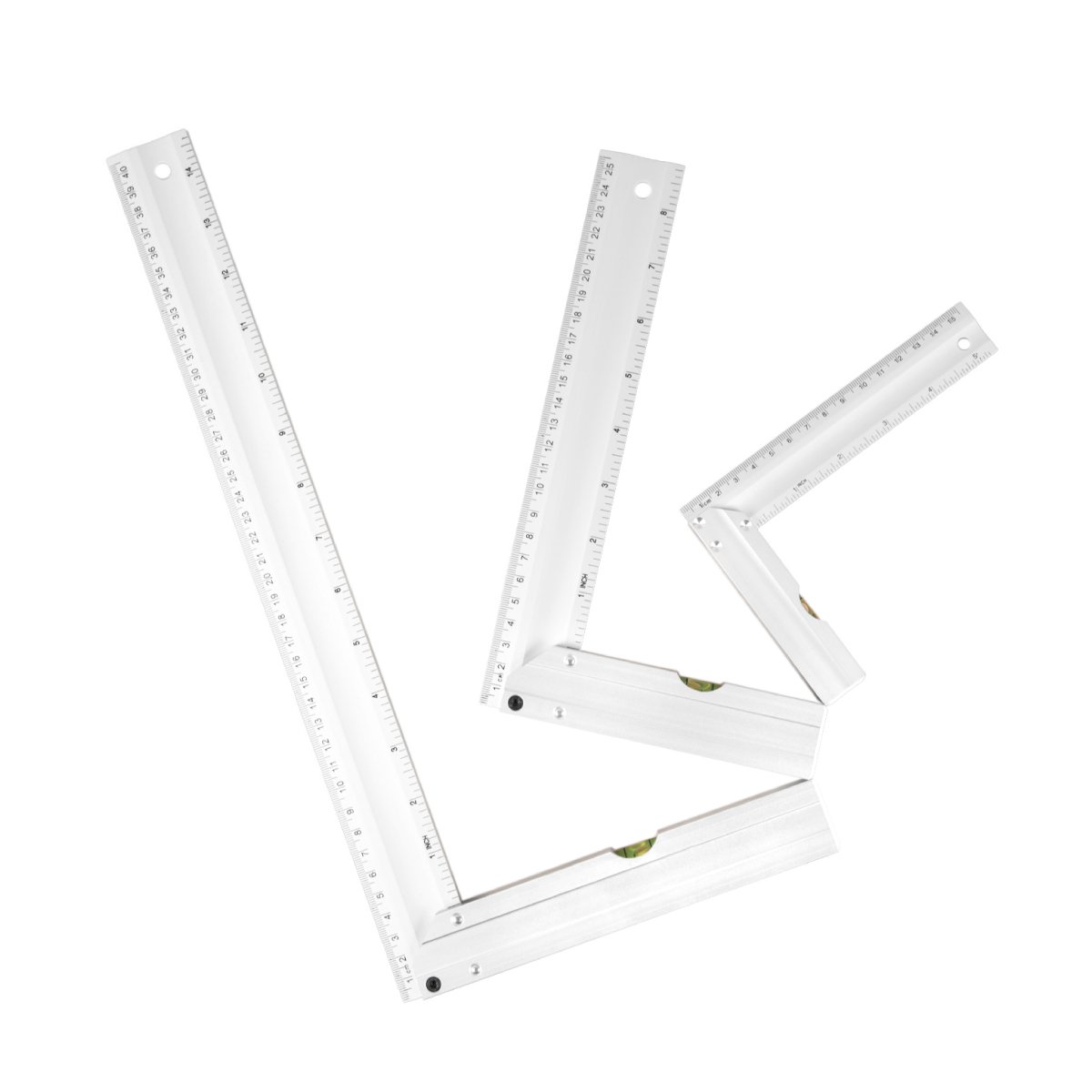 L-Shaped Square Set ( 5 Inch, 8 Inch, 14 Inch with Levels -3
