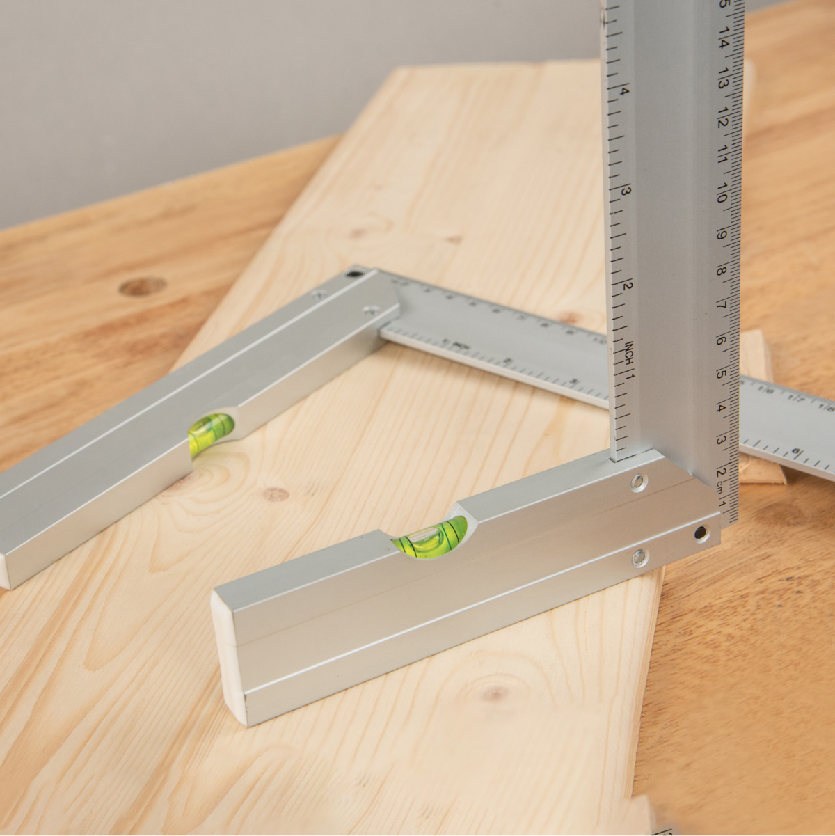 RULER セットアップ　NYHC L-Shaped Square Set ( 5 Inch, 8 Inch, 14 Inch with Levels -3