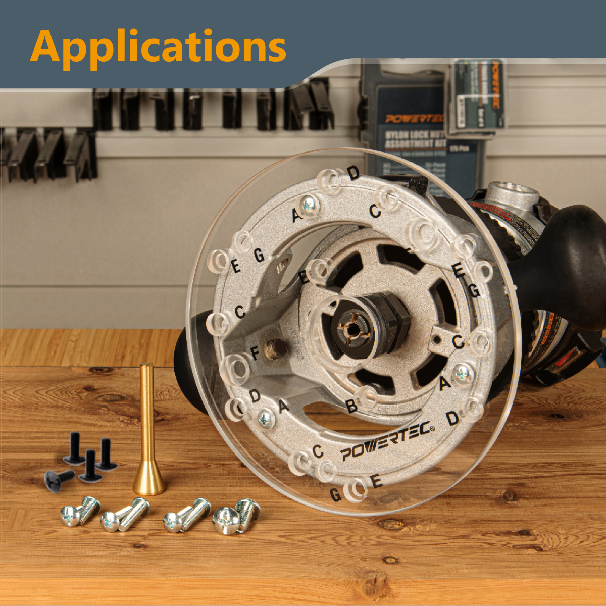 Forest nine バナサポレッグ bridging plate 9_inch_tool_holder___1__04327.