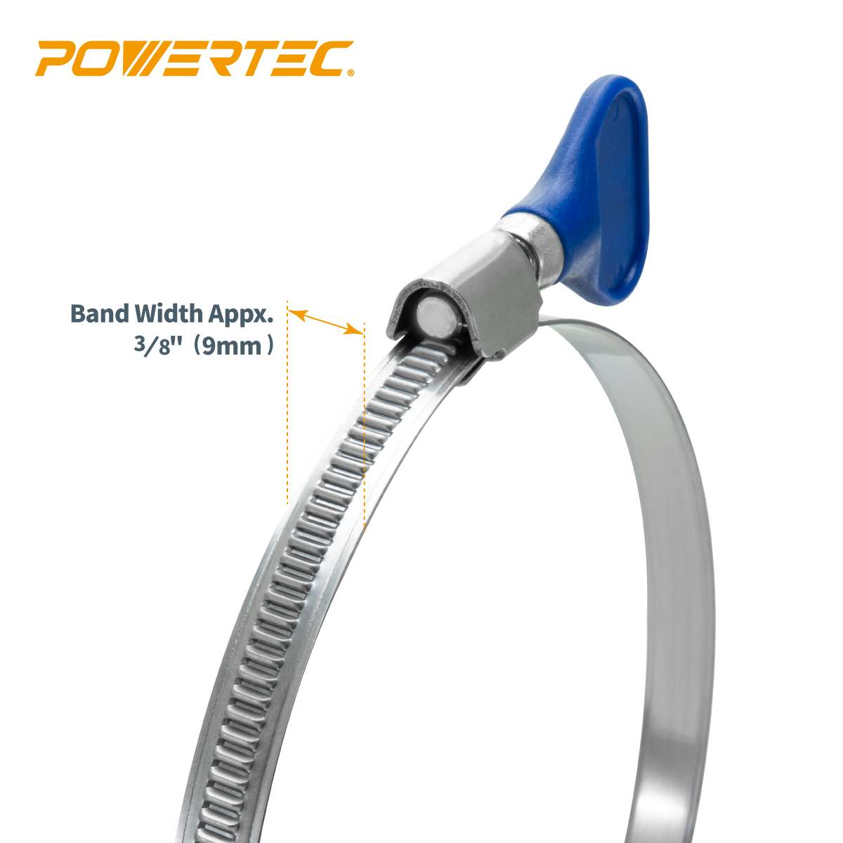 2-1/2 Inch Key Hose Clamp For Saw Dust Collection System