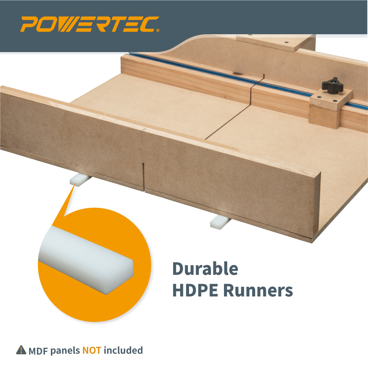 71793 HDPE Miter Bar 3/4