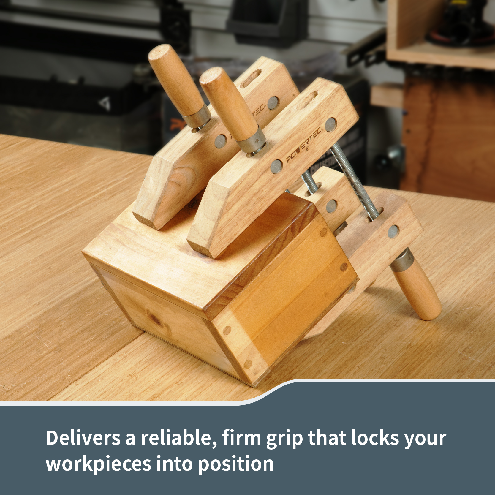 71839 Wooden Handscrew Clamp 12 Inch | Hand Screw Clamps for