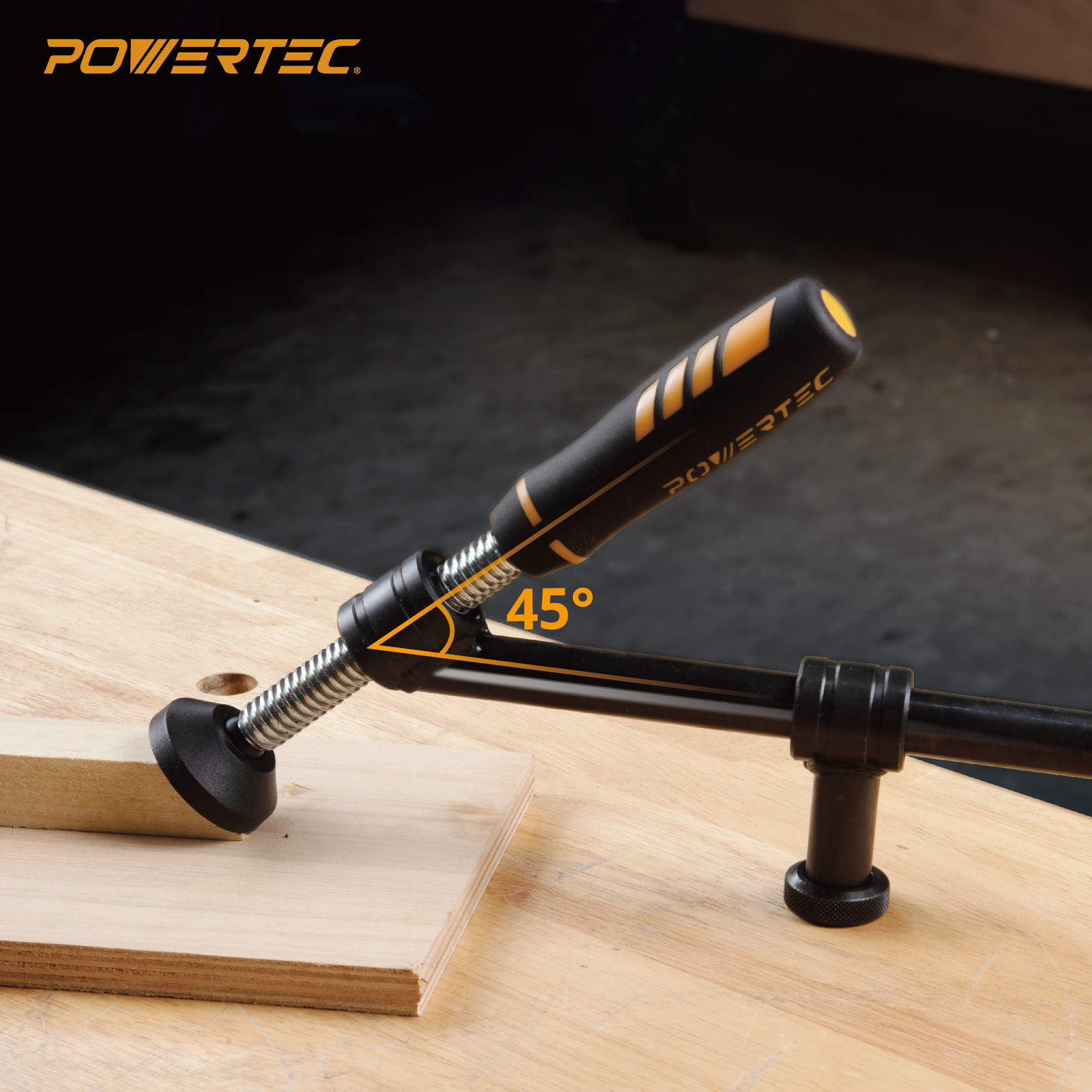 71773 45 Degree Screw Clamp, Fits 3/4