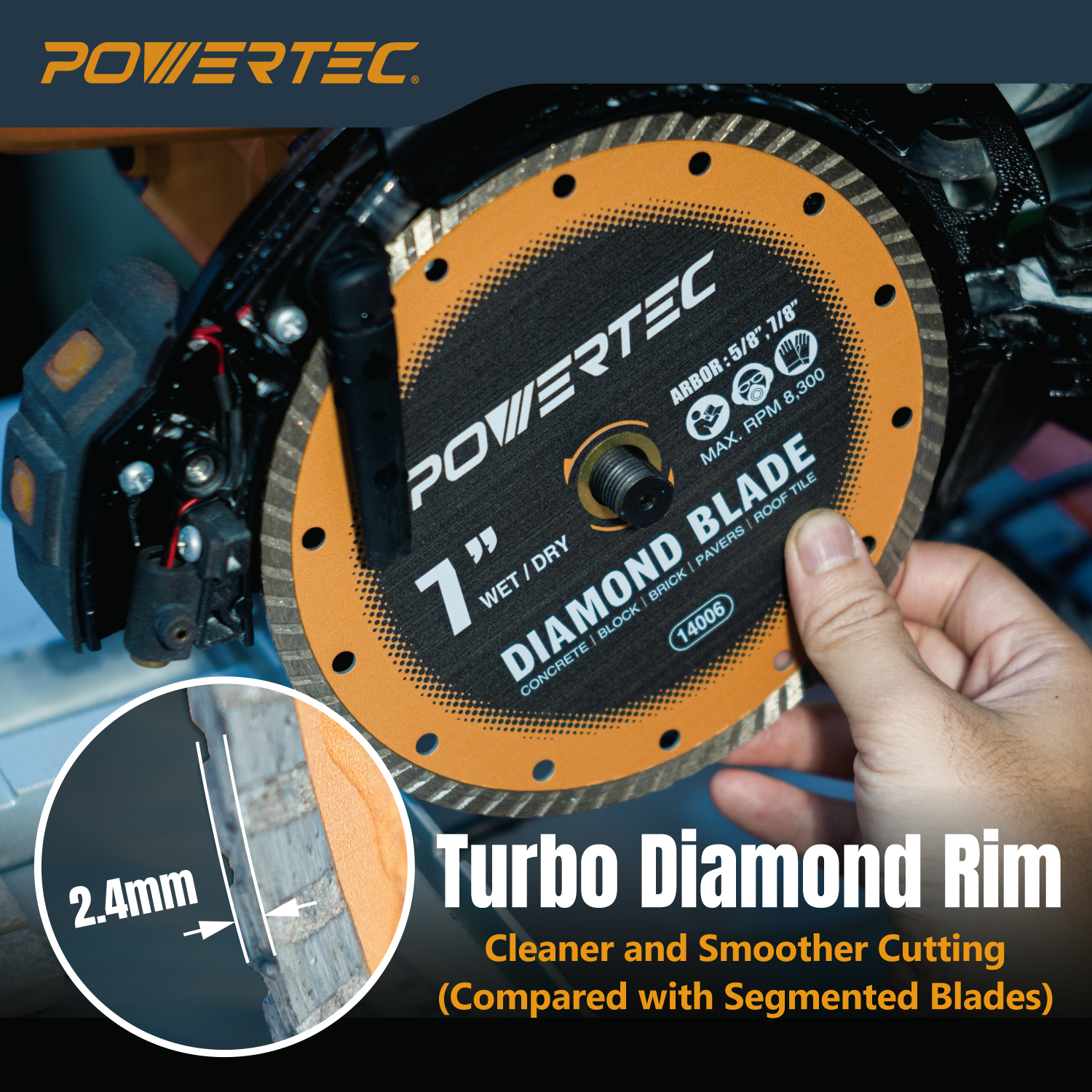 Saw Blades - Diamond Saw Blades - 7 inch - Page 1 - Hartmann Variety