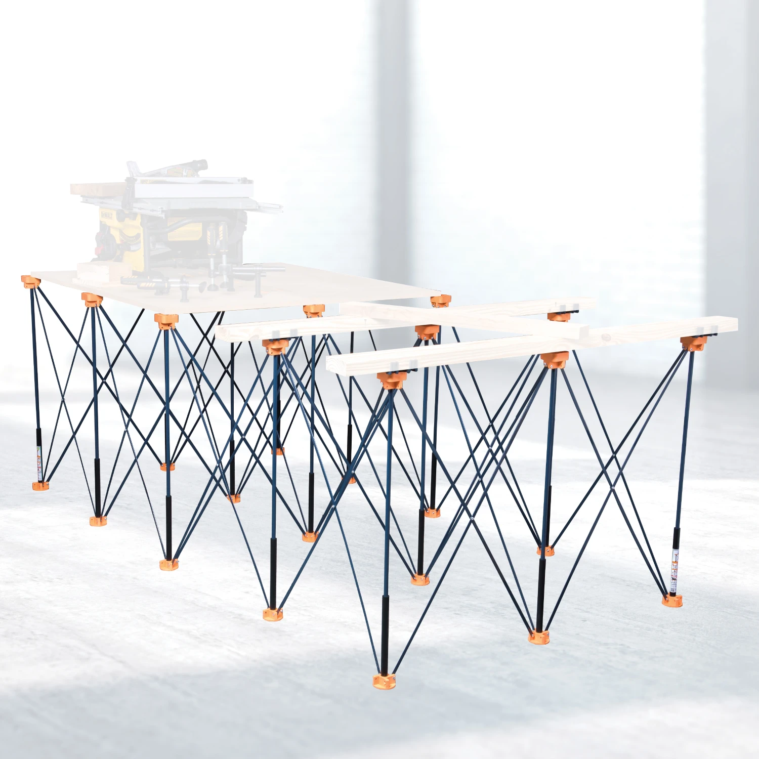 71930 Arachni Flex Portable Workbench 4x8ft, 6000 lbs Capacity, 36