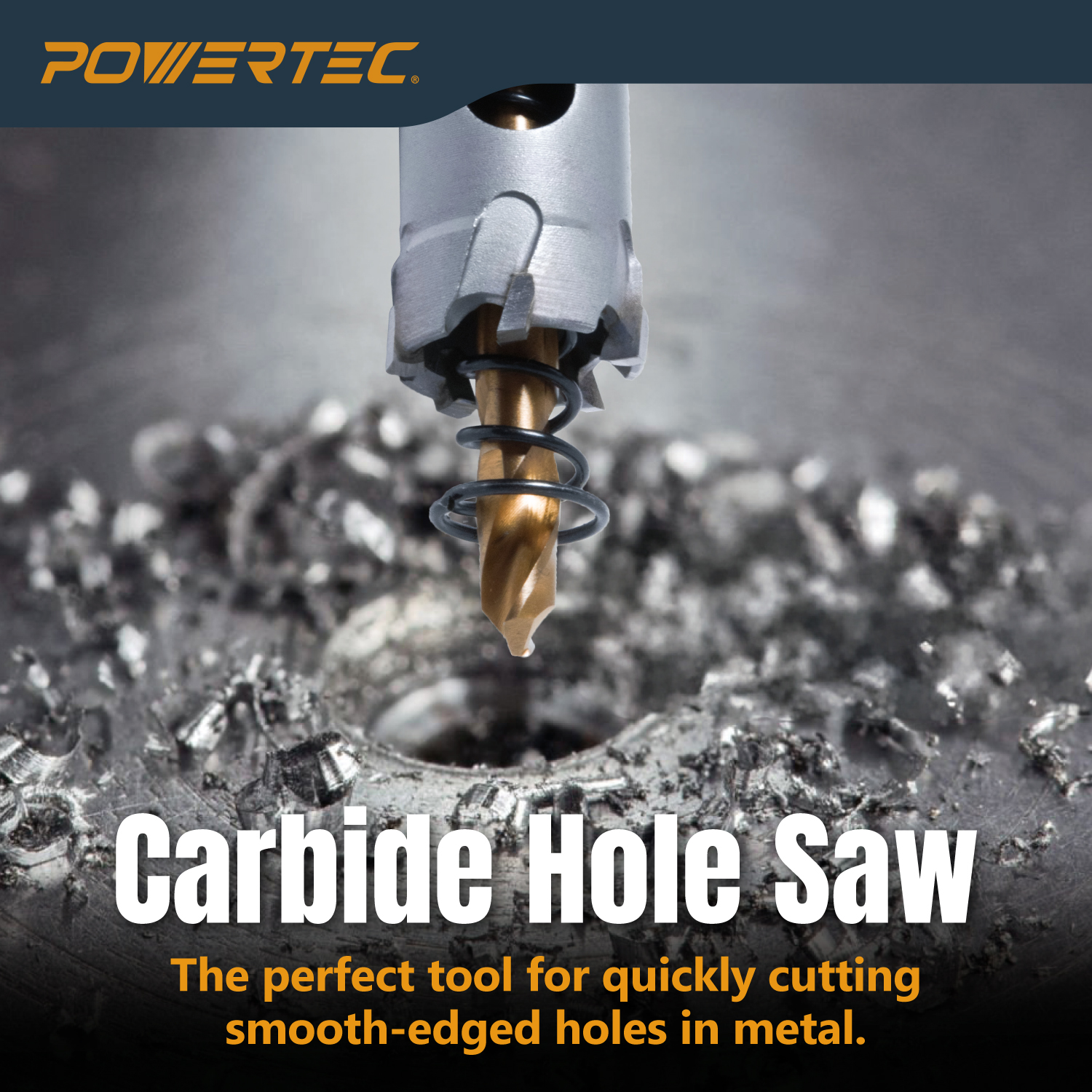 Drill Hog 4-1/2 Inch Carbide Tip Hole Saw – Carbide Holesaw, Lifetime Warranty
