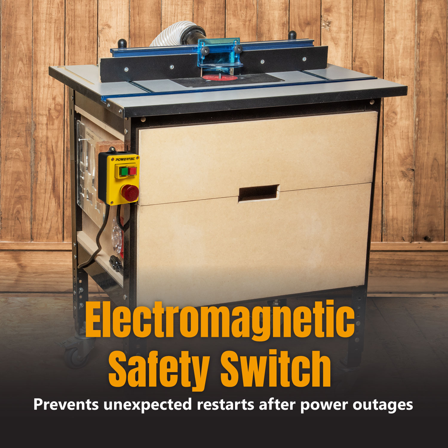 71969 120V, 18A Magnetic Switch for Router Table, EZ Mounting on