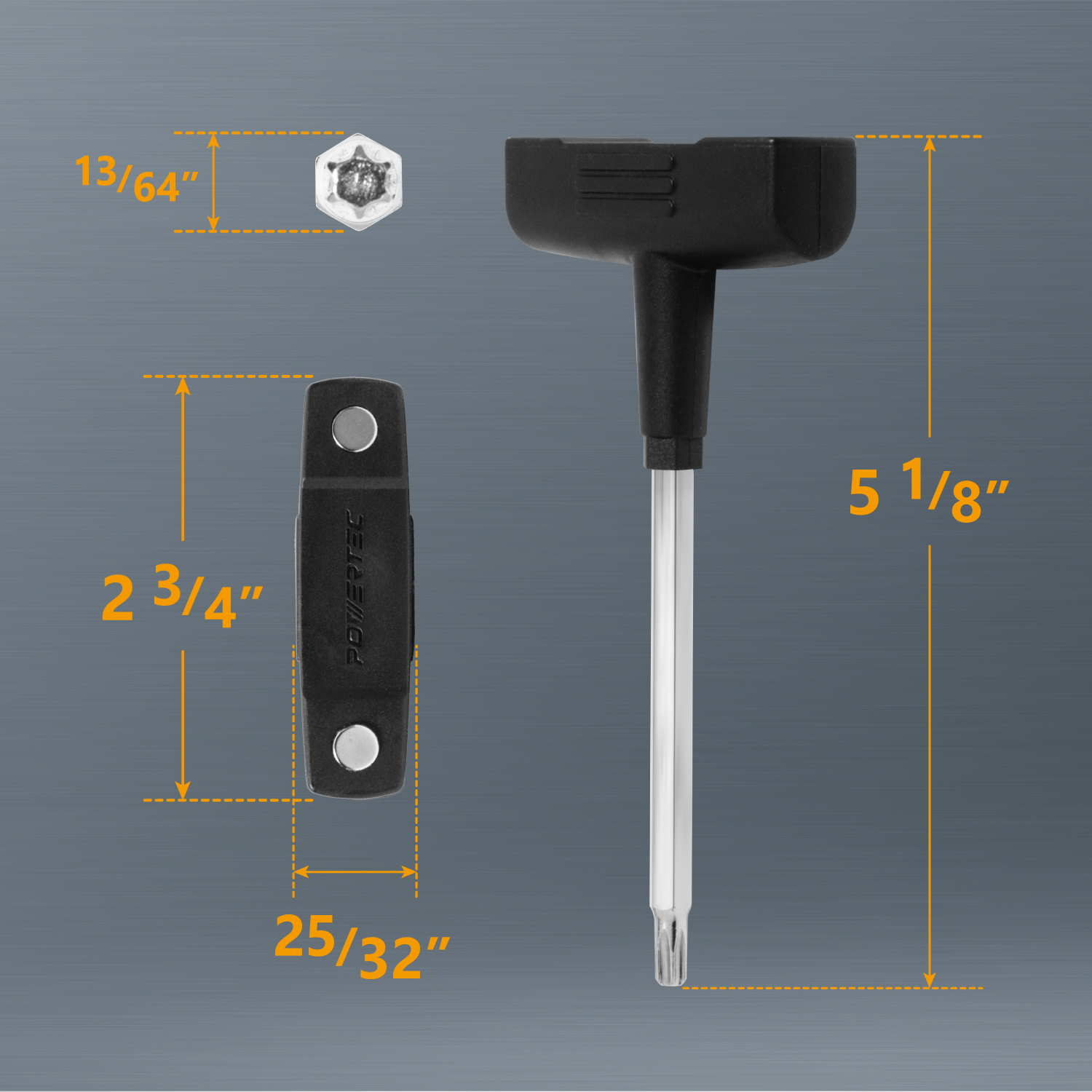 72099 T Wrench for T30 Torx Type Screws, Replacement for DeWalt