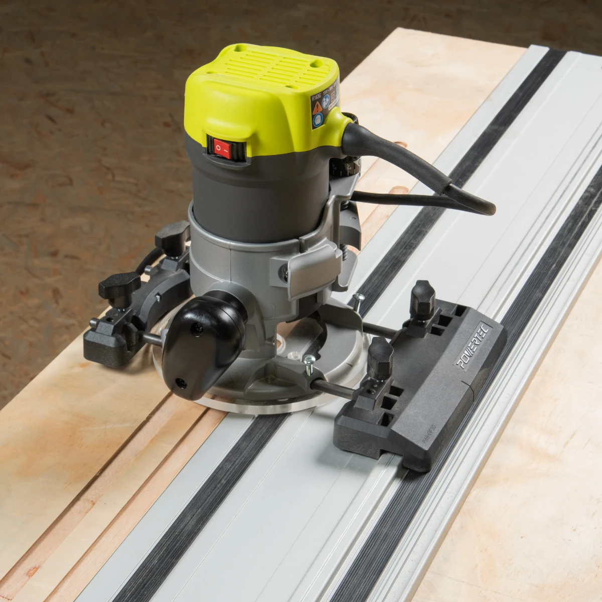 71942 Router Guide Rail Adapter System With Circle Cutting Jig for ...