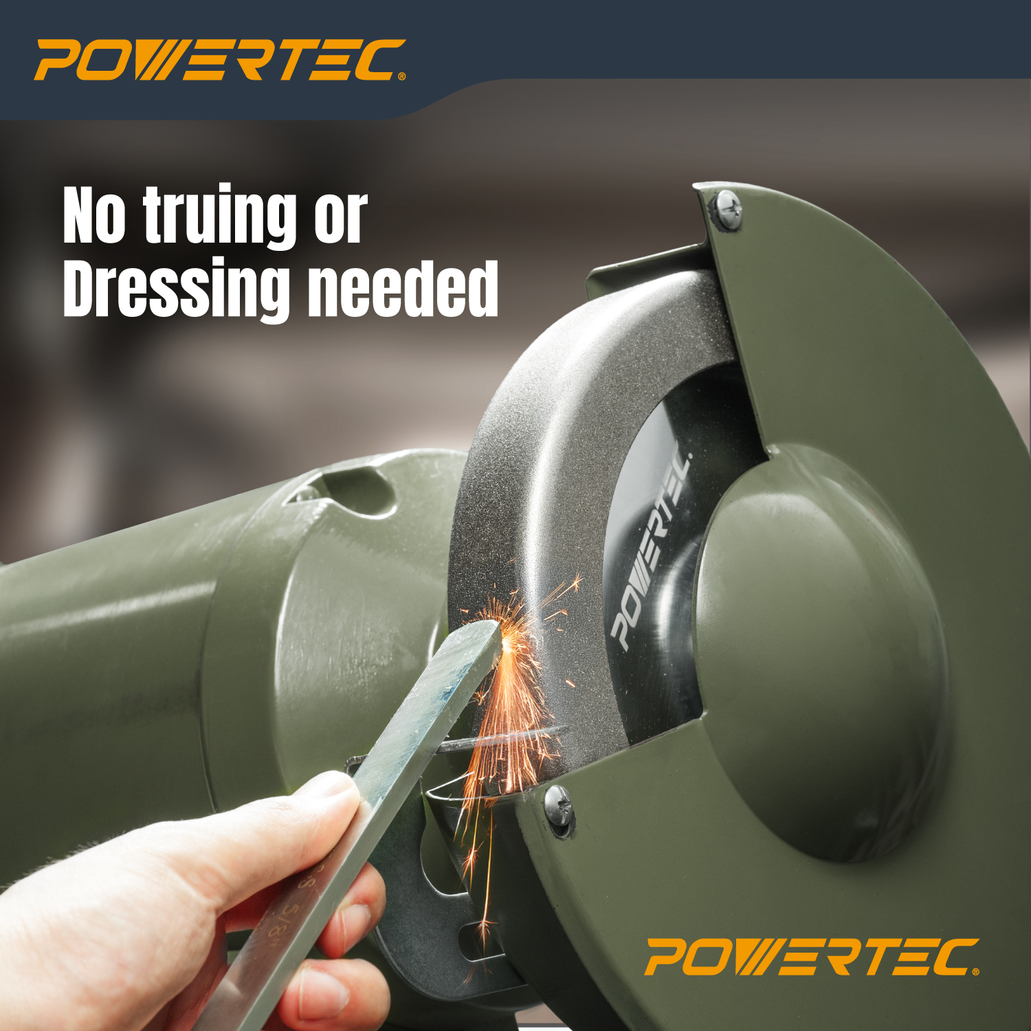 15708 CBN Grinding Wheel 6 Inch 320 Grit, 1-1/4