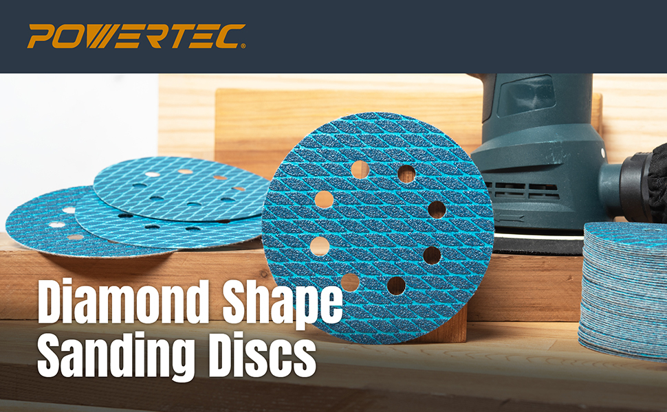 44900 5” 8-Hole Sanding Discs, 30-Pack Assorted (60/80/120), J-Weight Cloth, Anti-Clog