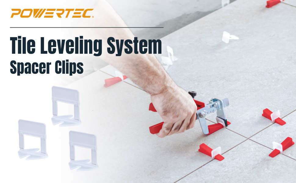 71898 Tile Leveling Spacer Clips, 100PK