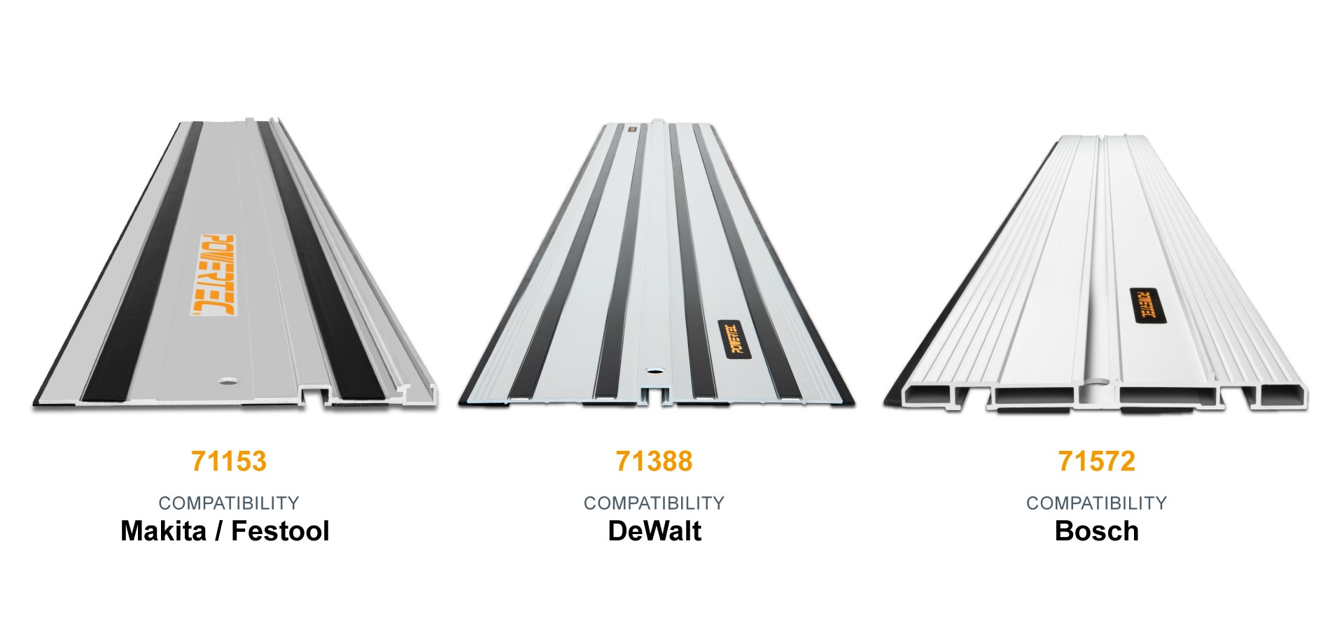 Guide Rails & Straight Rips POWERTEC