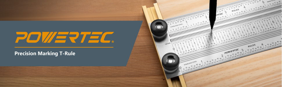 Precision Marking Ruler - POWERTEC