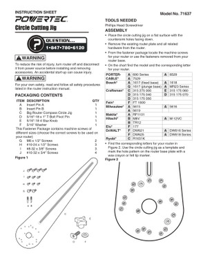 71437 Customizable Magic Foam Insert - POWERTEC