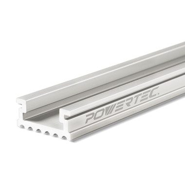 DuBois 48-Inch Aluminum Miter T-Track – Anodized, Heavy Duty, For Table Saws, Router Tables, And Custom Jigs