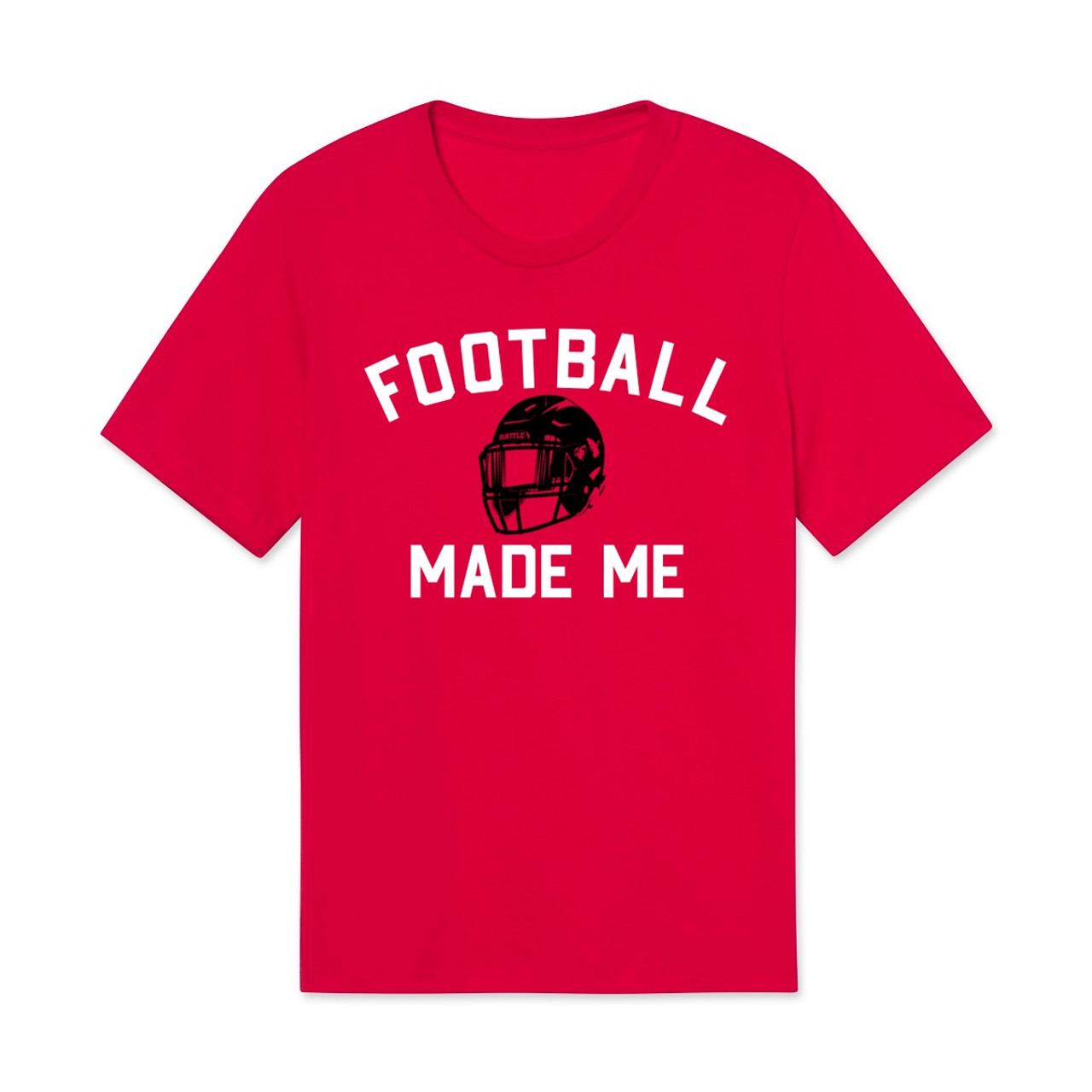 Football Made Me T-Shirt - Adult & Youth