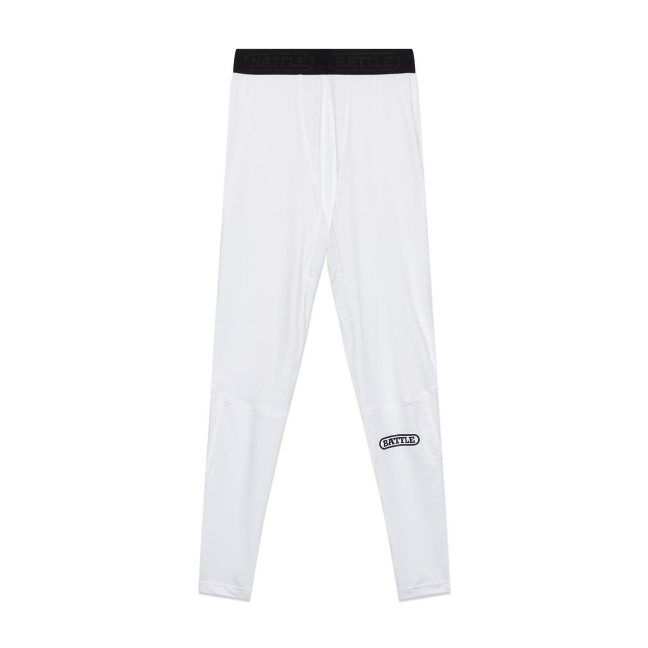 Compression sales pants white