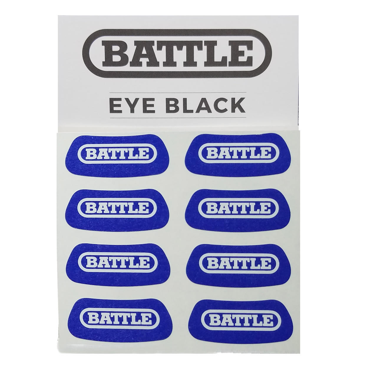 Cannon Sports Eye Black Stickers, Columbia Blue 