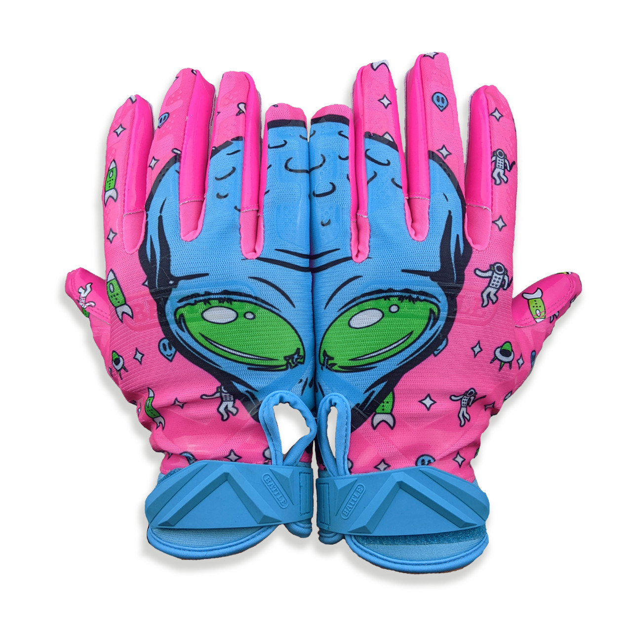 Battle Sports Receivers Youth Ultra-Stick Football Gloves