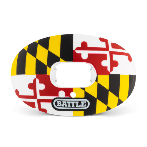 Battle Sports Maryland Flag Oxygen Football Mouthguard