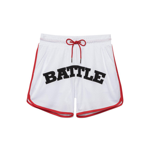 White and deals red shorts