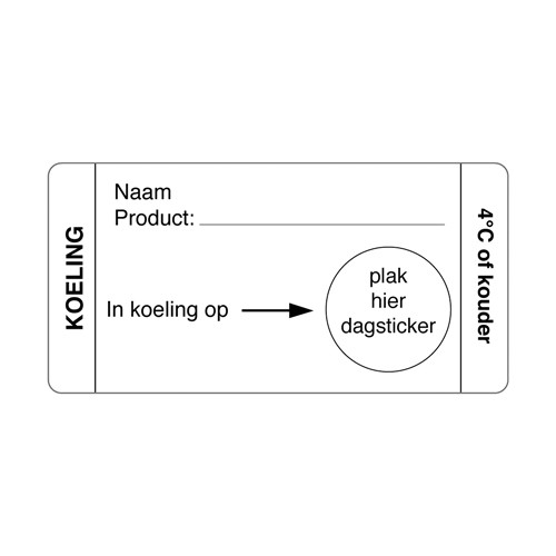 RinseMark™ Food Labels (Dutch)