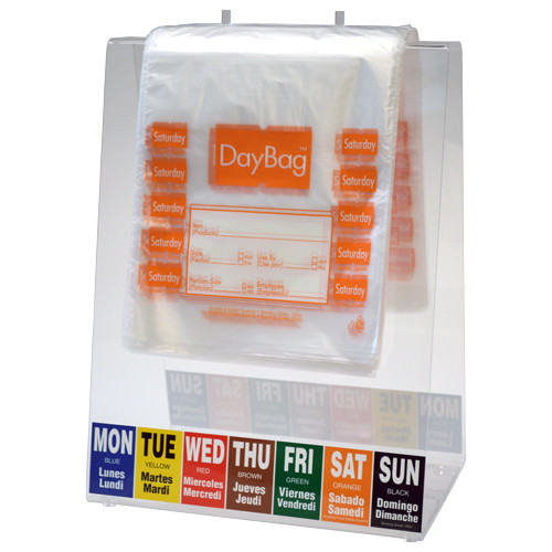 165mm X 178mm Day of the Week Bags