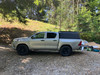 Canopy for Toyota Hilux 2005-2026 Rear Hardtop Double Cab Metal Black Heavy Duty