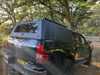 Isuzu D-Max Mk2 2012+ Rear Canopy Hardtop Double Cab Metal Black 4x4 Heavy Duty