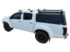 Isuzu D-Max Mk2 2012+ Rear Canopy Hardtop Double Cab Metal Black 4x4 Heavy Duty