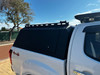 Isuzu D-Max Mk2 2012+ Rear Canopy Hardtop Double Cab Metal Black 4x4 Heavy Duty