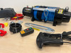 APEX4WD 12000lb 12v Electric Recovery Winch Synthetic Rope IP67 6.5hp 4x4 NEW