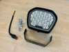 SUPALUX 170w 9 inch LED Driving Light with White & Amber DRL Spotlight Flood 4x4