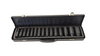 NEW 15pcs 1/2'' Deep Impact Socket Tool Set in Black Metal Box Mechanic Car