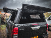 NEW! Aluminium “RAID” Canopy for Toyota Hilux 2016+ Double Cab Metal Black Apex4WD Cover