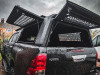 NEW! Aluminium “RAID” Canopy for Toyota Hilux 2016+ Double Cab Metal Black Apex4WD Cover