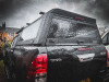 NEW! Aluminium “RAID” Canopy for Toyota Hilux 2016+ Double Cab Metal Black Apex4WD Cover