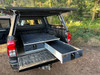 1300mm Sliding Storage Drawer System Deep Universal Sides Carpet 4x4 Pick Up
