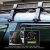 8x Replacement 9-inch 25cm Bracket for Apex4WD STEEL Roof Racks Set Gutter Mount