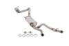 X-Force 3" Full Exhaust - fits Toyota Land Cruiser 100 Series PETROL V8 1998 - 2007 - 3" Cat-Back System, 409 Raw Stainless Steel