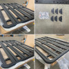 Aluminium Roof Cage 220 x 125cm Storage Utility Overland Roof Basket Rack Flat Slim Line Frame Modular Low Profile Tray