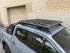 Aluminium Roof Rack for NISSAN NAVARA NP300 (2015-2022) D23 Double Cab Black - Slim Factory Fitment