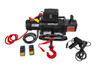 SUPALUX 13500lb 12v Electric Recovery Winch Synthetic Rope IP67 6.5hp 4x4 NEW