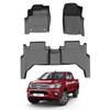 3D Rubber Floor Mats TOYOTA HILUX 2016+ Revo Mk8 AUTO Double Cab Weather Liner