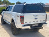 Canopy for FORD RANGER T6 T7 T8 (2012-2022) Rear Hardtop Double Cab Metal Black