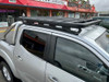 Aluminium Roof Rack for VW AMAROK (2010-2021) Double Cab Black Slim Factory Fit