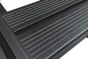 Aluminium Roof Rack 135x125cm Black - Slimline Fitment Flat Slim -Roof Cage ONLY